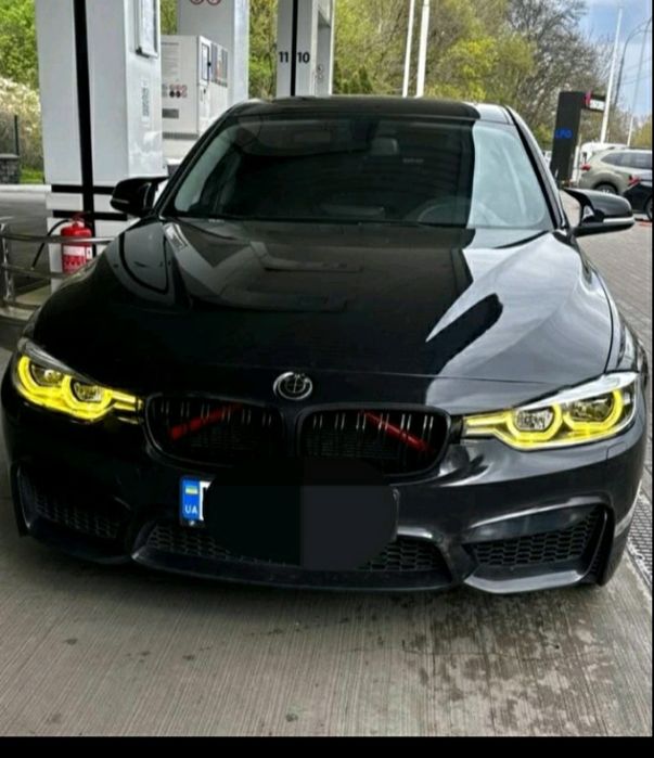 Передні фари BMW 3 Серії F30/F31 LED Жовті / Фары оптика ЛЕД Желтые