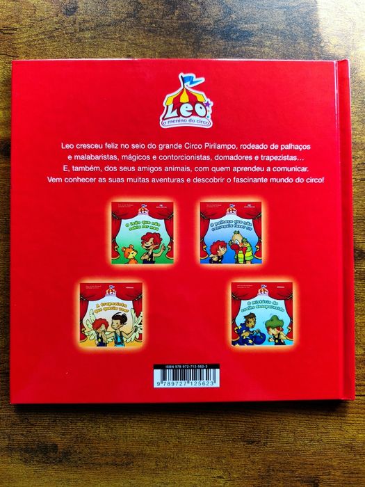 Livro infantil "A trapezista que queria voar"