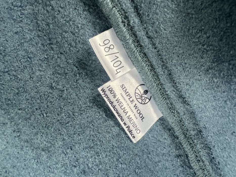Kurtka Parka Simple Wool 98/104 merino