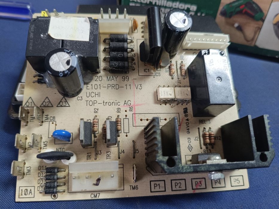 Máq. Café AEG Cafamosa (placa mãe)