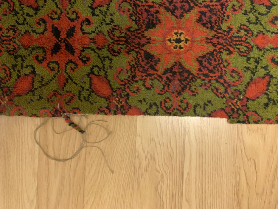 Dywan chodnik wełniany vintage