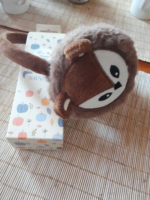 Nauszniki NOWE Wiewiórka