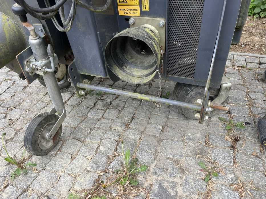 Kosz wysoki wysyp Matev do traktorka john deere iseki kubota odkurzacz do lisci
