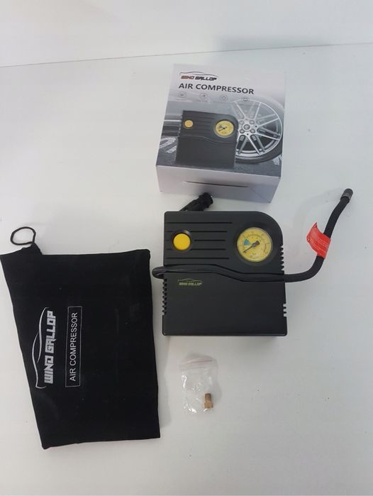 WindGallop Przenośny kompresor pompka 12V