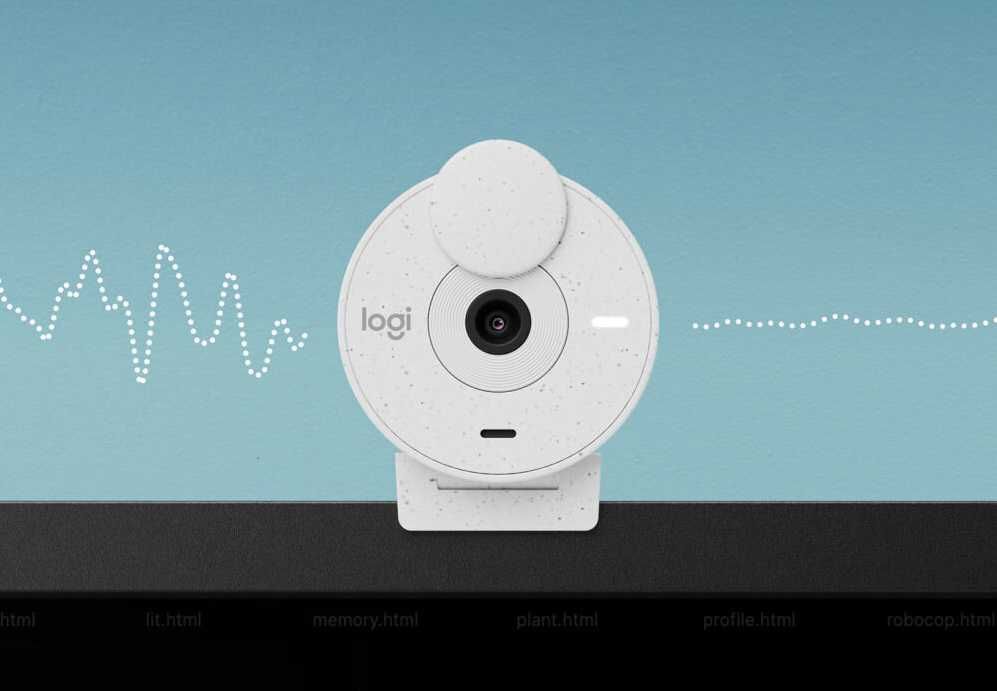 Kamera internetowa Logitech Brio 300 Off White (960-001442)