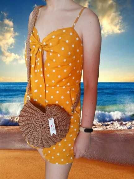 Трендова сумка-мушля ручна робота