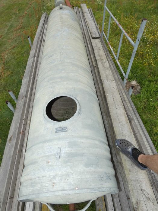 Beczka metalowa 1000 litrów