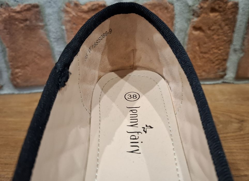 Baleriny Jenny fairy białe R. 38 / 24 cm