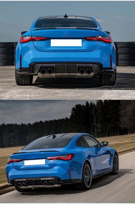 Спойлер багажника BMW 4 G22 Г22 накладка сплиттер диффузор сплітер