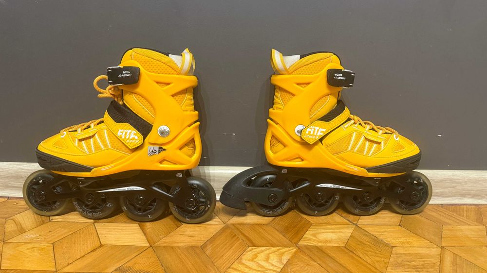 Rolki fitness dla dzieci Oxelo FIT5 regulowane rozmiar 32-35