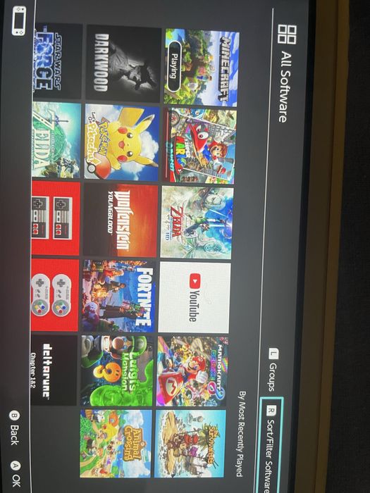 Nintendo switch lite com jogos originais