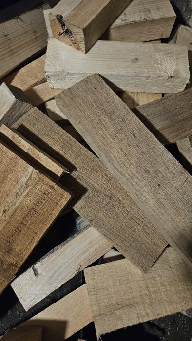 Drewno opałowe w workach