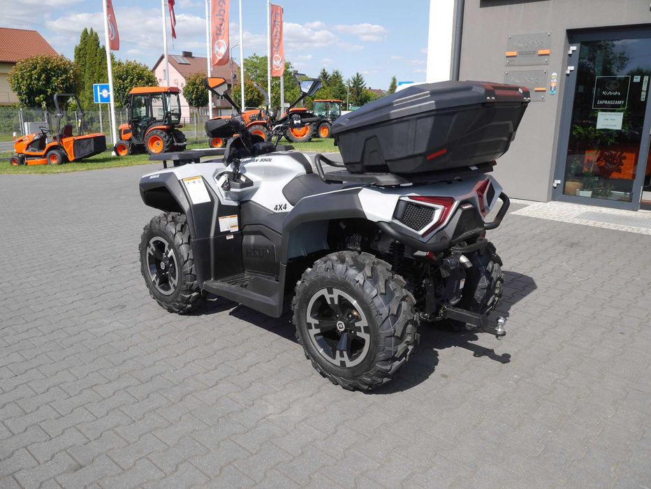 Quad Hisun Guardian 550L Kufer! Kask! Raty! czarny albo żółty