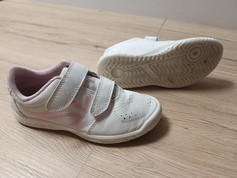 Buty sportowe tenisówki dla dziewczynki Artengo TS 100 rozm. 31