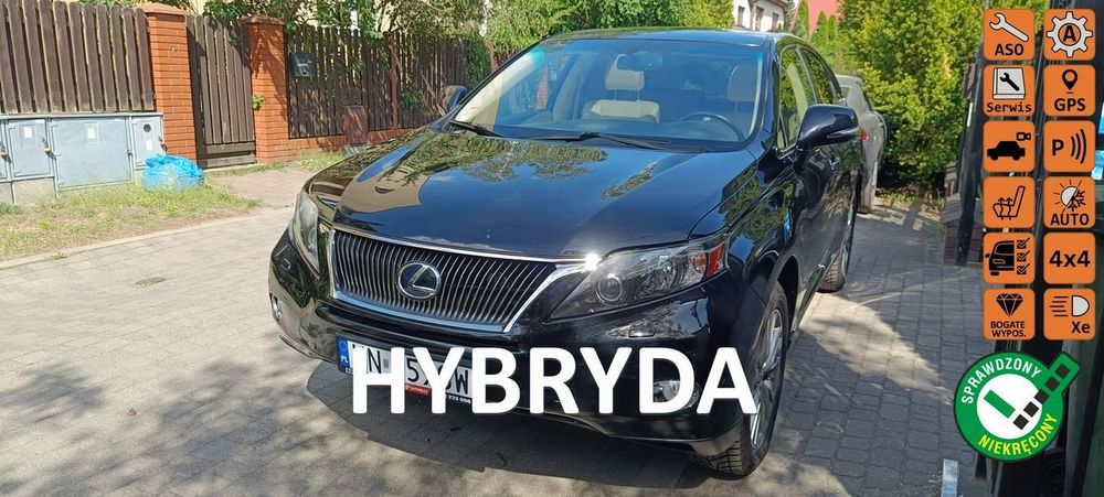 Lexus RX  450h Ambassador Executive, mały przebieg, 299 KM, 4x4