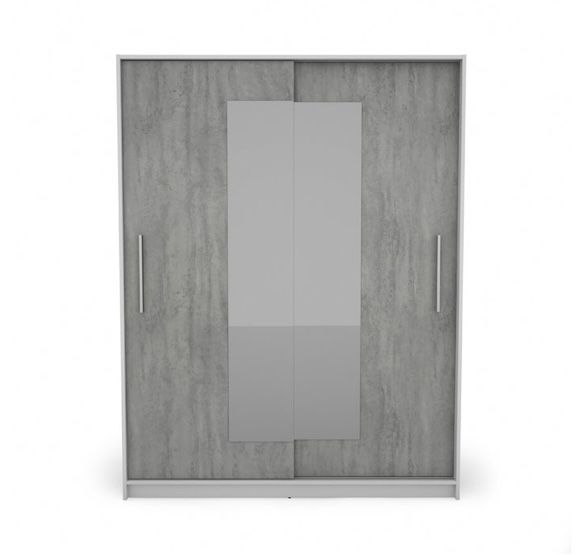 Roupeiro Conforama cinza