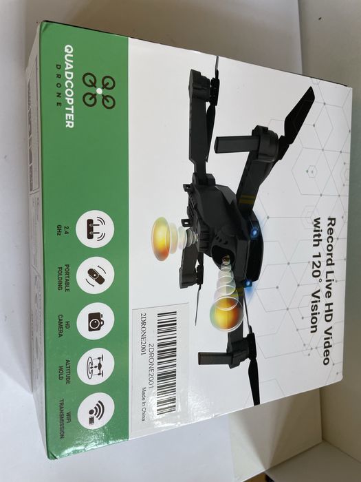 Drone novo na caixa 2 cameras