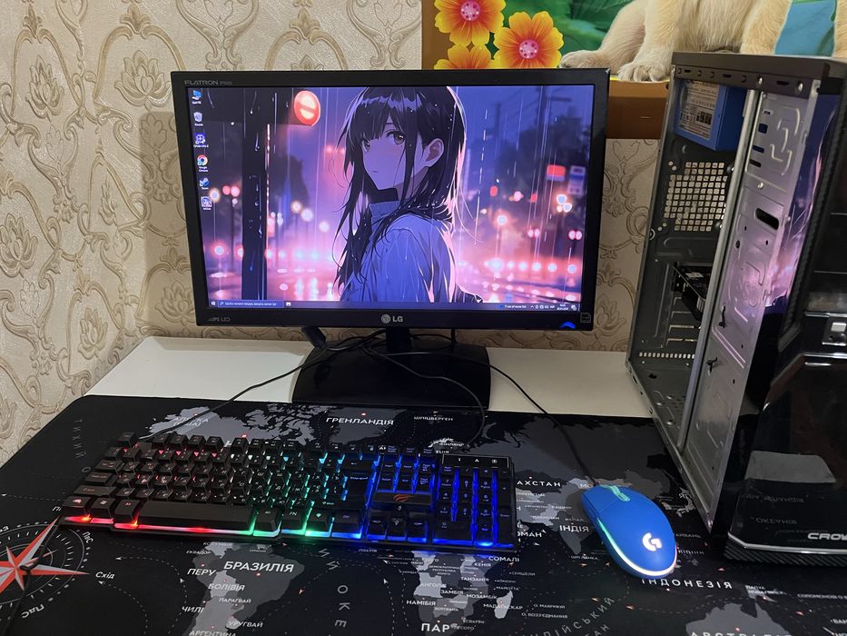 Игровой ПК на i5 gtx1050 8gb cs2 WoT dota2 fortnite