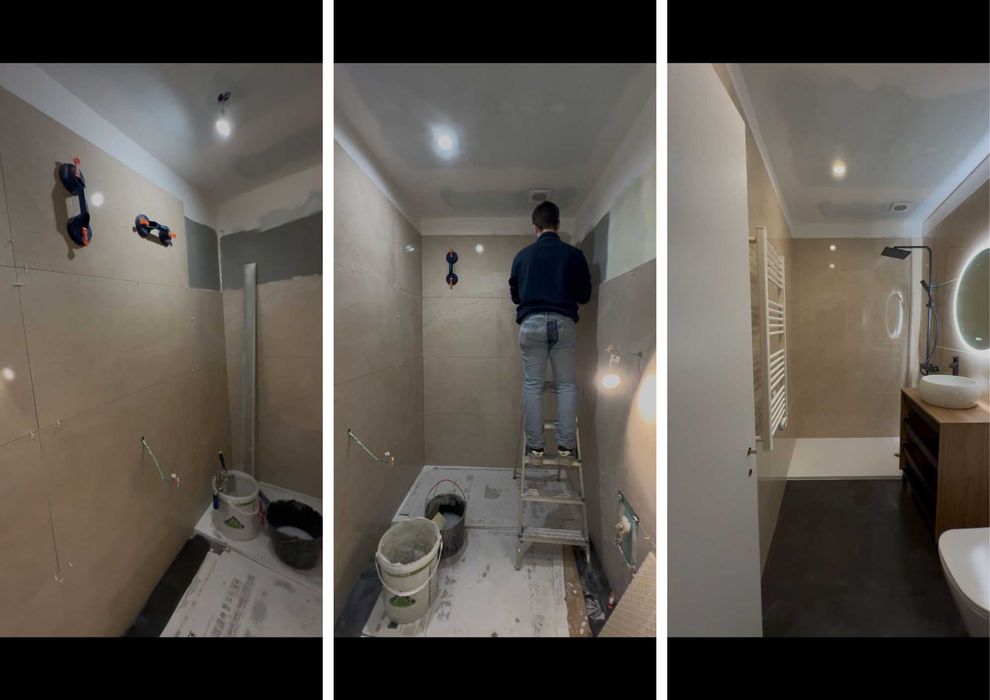Remodelações / Pladur / Pintura / Pavimentos e Eletricista – Distrito de Braga