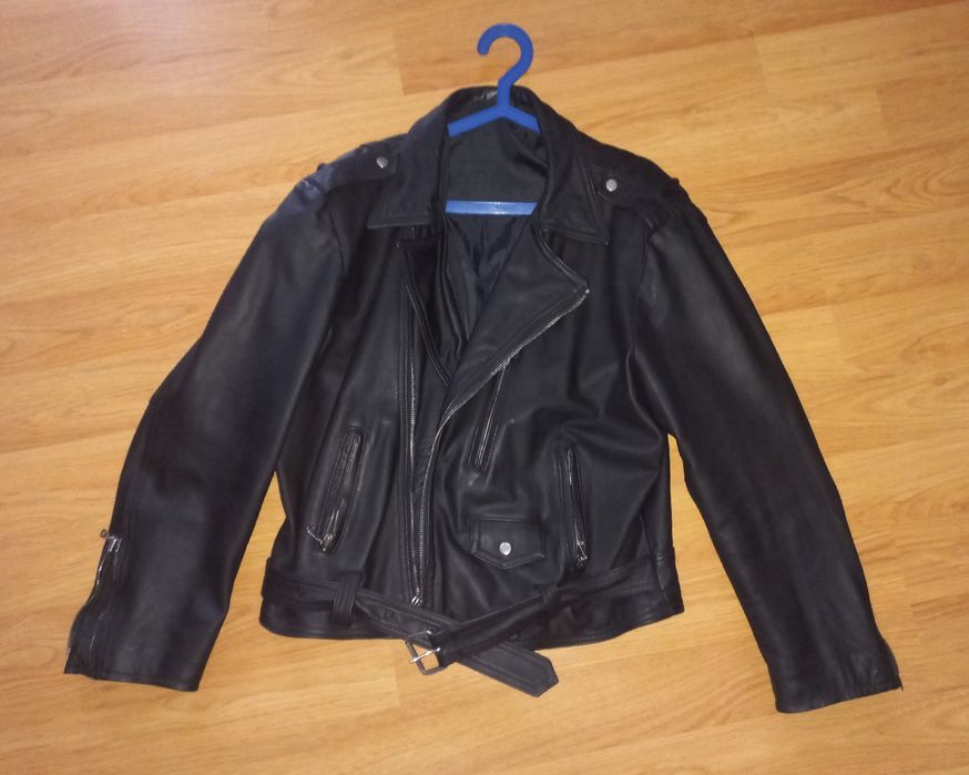 Męska skórzana kurtka