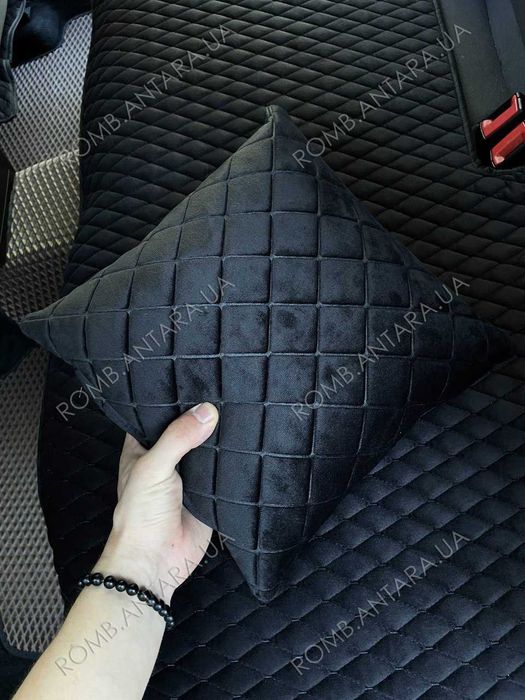 Premium Авто подушки на сидіння з Алькантари та Екошкіри