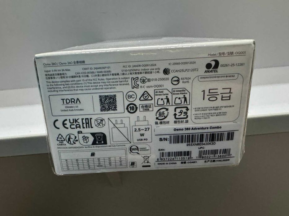 Екшн-камера DJI Osmo 360 Adventure Combo Нова!