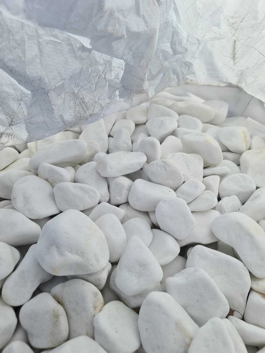otoczak thassos biały grys śnieżnobiały dalmatyńczyk bazalt dolomit