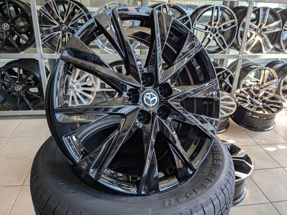 диски Mazda CX-5 R19 5x114,3 черный глянец