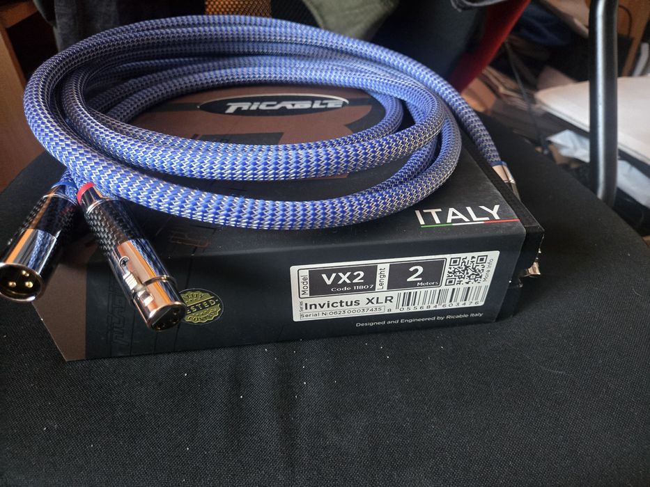 Ricable invictus xlr-xlr 2m