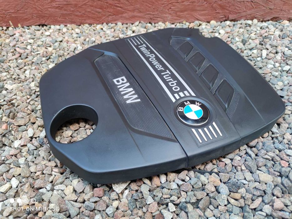 BMW F20 / F30 / F34 / F36 ORYGINALNA GÓRNA OSŁONA SILNIKA / Pokrywa dźwiękowa TWIN POWER TURBO do silników gamy N47D20tu o nr. 11 14 7 810 802 OEM