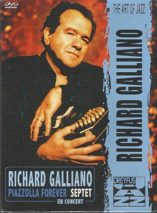 Richard Galliano Septet - Piazzolla Forever en Concert (2 DVD) (novo)
