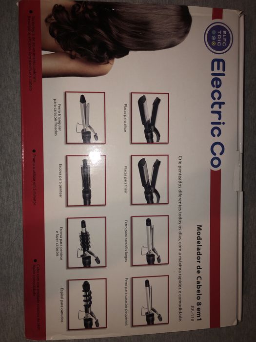 Modelador de cabelo 8 em 1