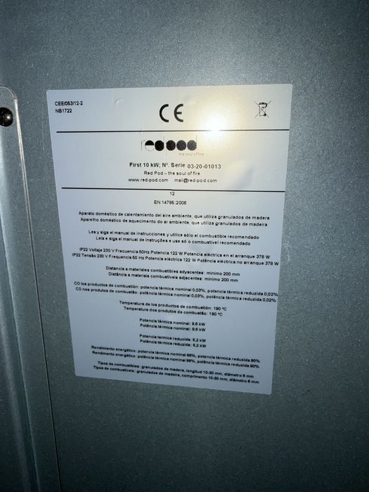 Salamandra redpod first 10 kw