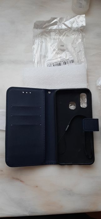 Capa em pele para Telemóvel Samsung Galaxy A40ung Galaxy A40