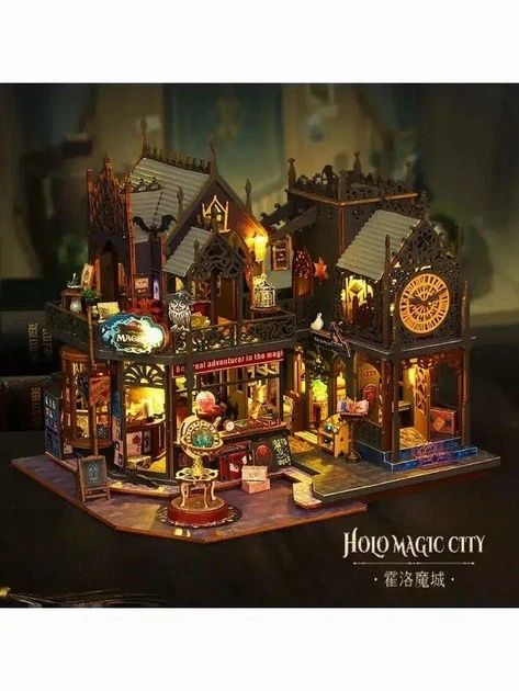 Румбокс 3D Конструктор DIY House Magic Castle Магічний замок
