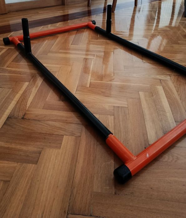 Barra  de Elevações e Fitness com  saco de arrumação
