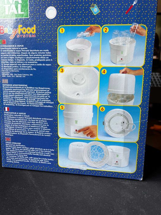 Esterilizador a vapor Pré Natal