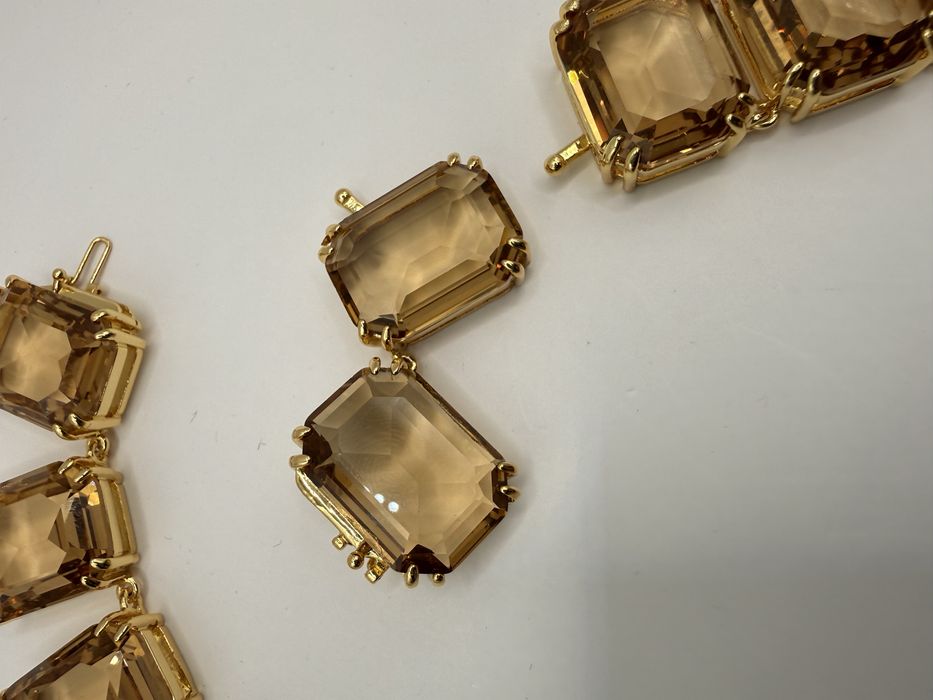 Naszyjnik cyrkinia swarovski millenia