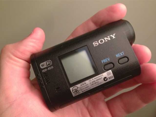 SONY HDR AS15 camera, nearly new64354219933953121