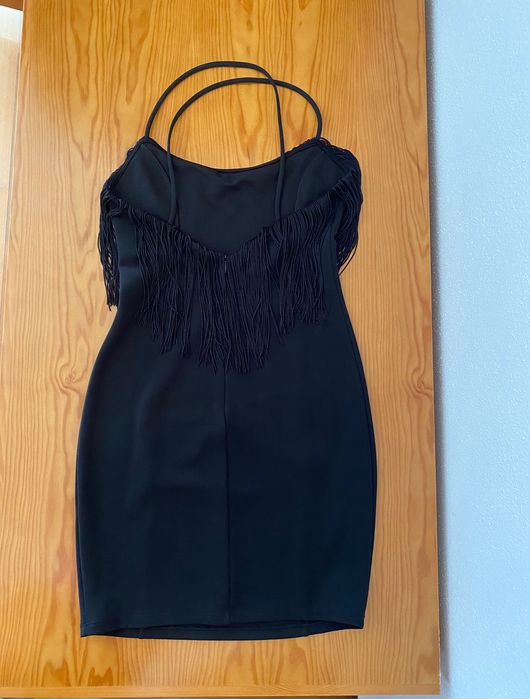 Vestido Preto Bershka