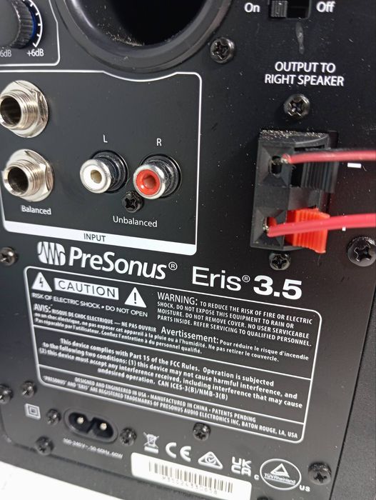 Колонки музыкальные Presonus Eris E 3.5 до 100w