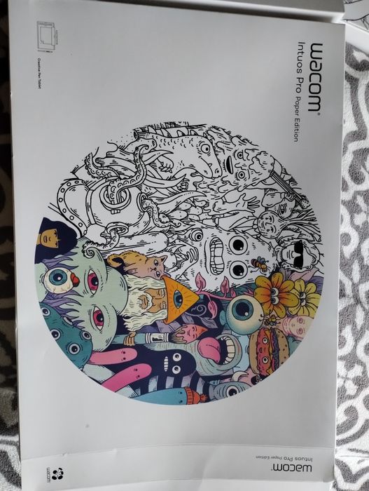 Tablet graficzny wacom intuos pro papier edition  L jak nowy