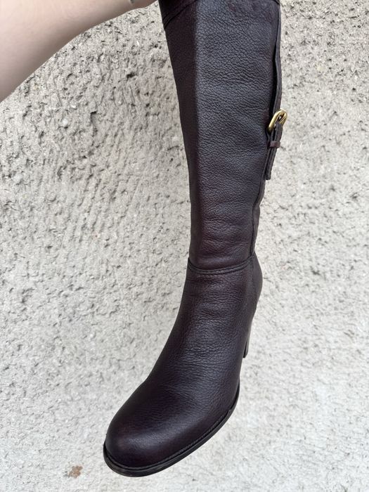Prada чоботи оригінал / шкіра / 38,5–39