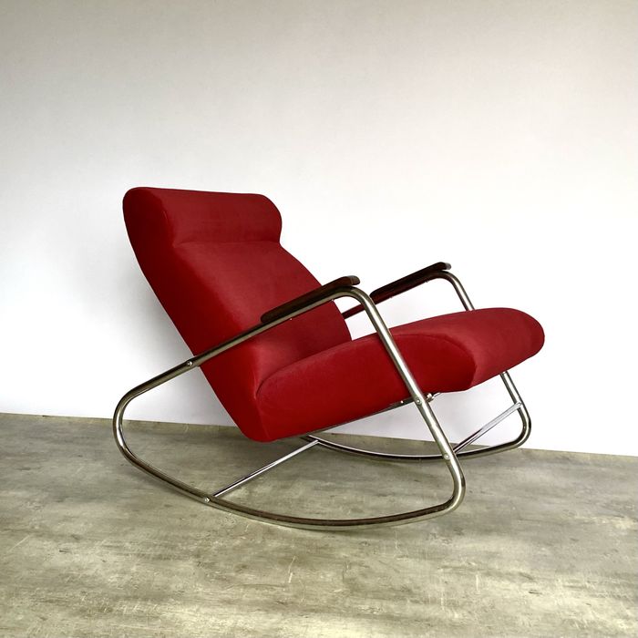 Fotel bujany bauhaus