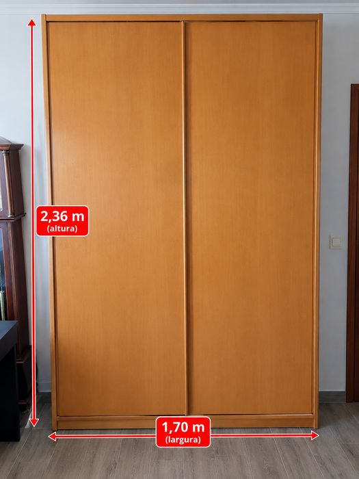Roupeiro portas deslizantes