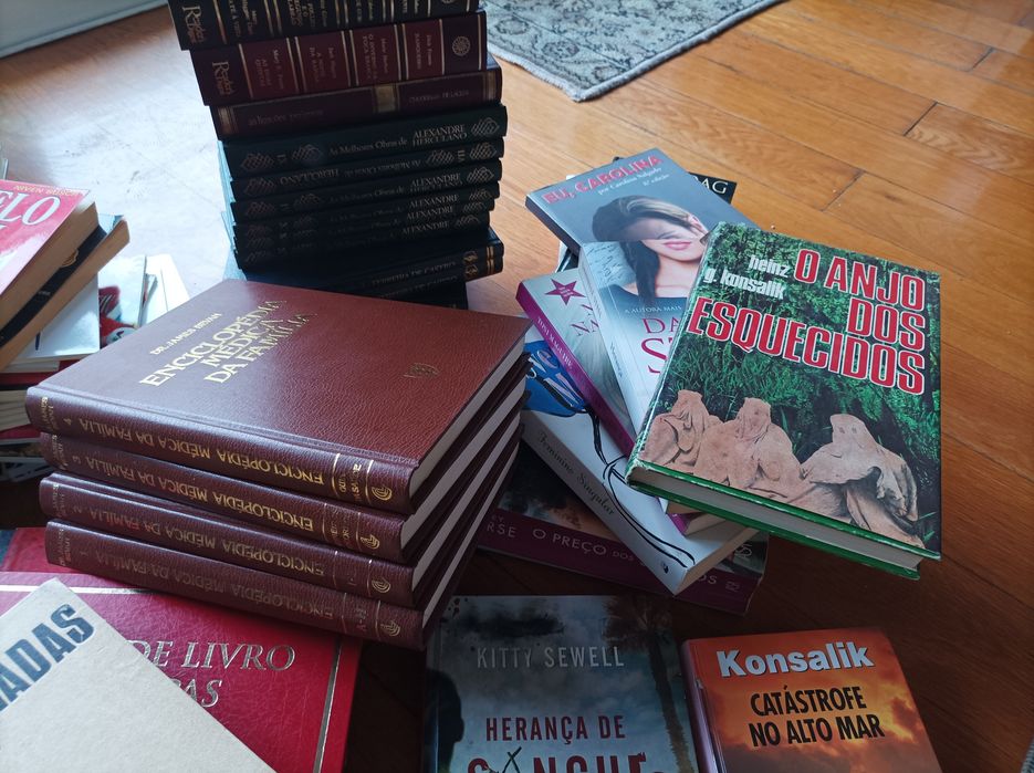 Livros variados para todos os gosto