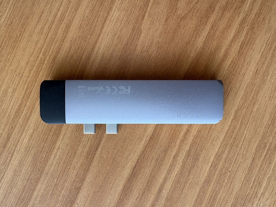 Адаптер для MacBook Satechi Aluminum Type-C USB Pro Hub with Ethernet