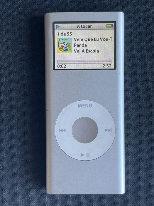 Ipod nano 2 geracao 2GB A1199 silver