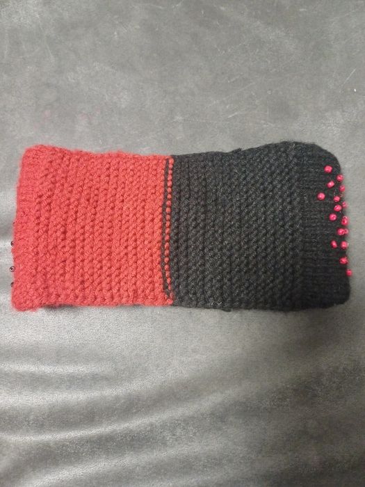 Вязаная повязка- чалма