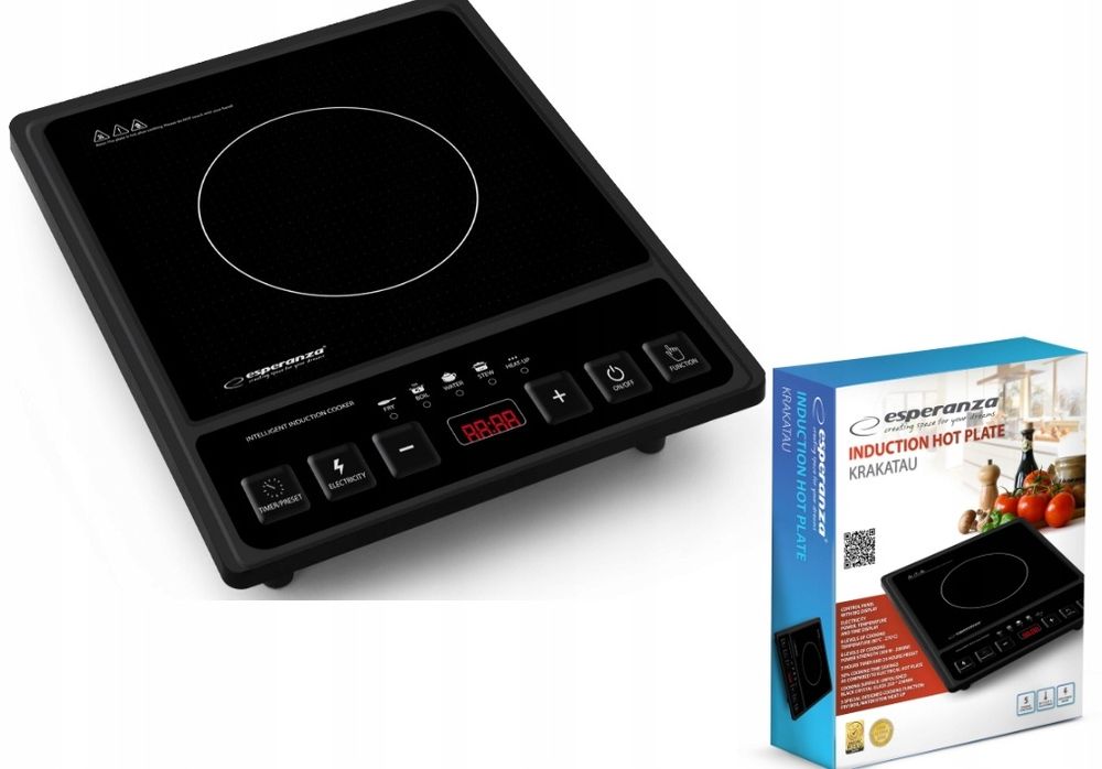 Kuchenka indukcyjna nowa ESPERANZA KRAKATAU, Komis Jasło Czackiego